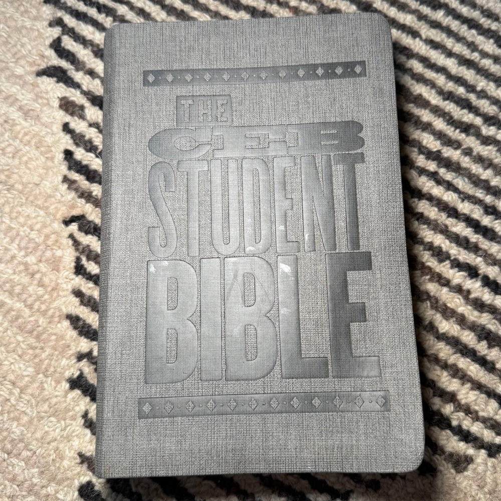 CEB Student Bible Confirm Gray Decotone United Methodist Edition